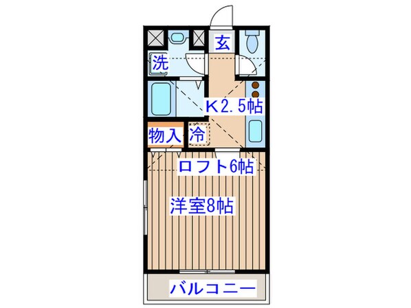 マタン　ソレーユの物件間取画像